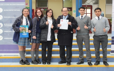 Entra en trámite proyecto de ley inspirado por estudiantes salesianos.