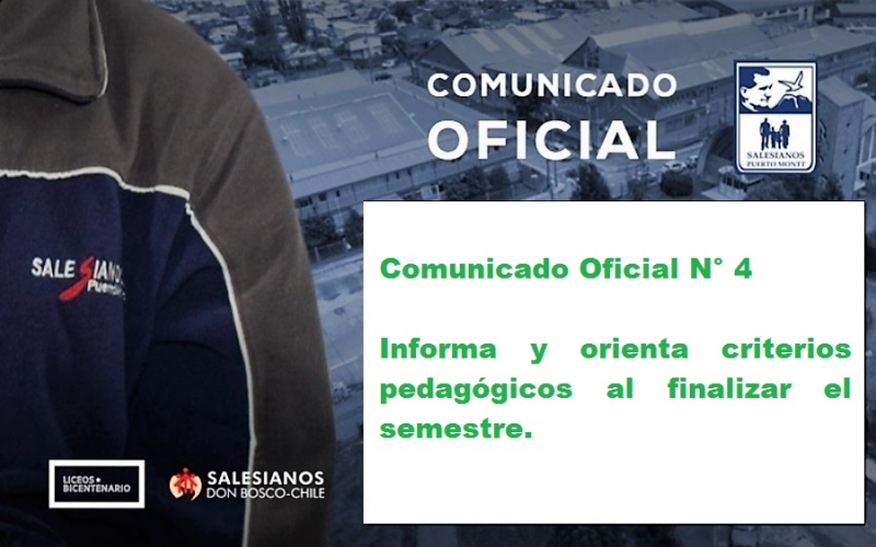 Informa y orienta criterios pedagógicos al finalizar el semestre.